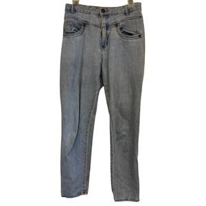 Urban Outfitters BDG Light Wash High Waisted Jeans Paperbag Denim Mom Size 26